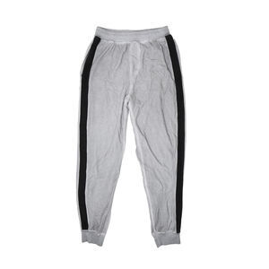 ATM Anthony Thomas Melillo Light Gray Joggers with Black Side Stripes